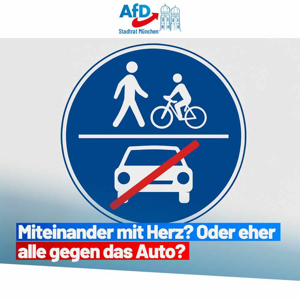Miteinander mit Herz? Oder eher: alle gegen das Auto?